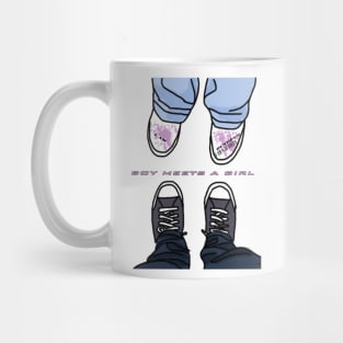 BOY MEETS A GIRL Mug